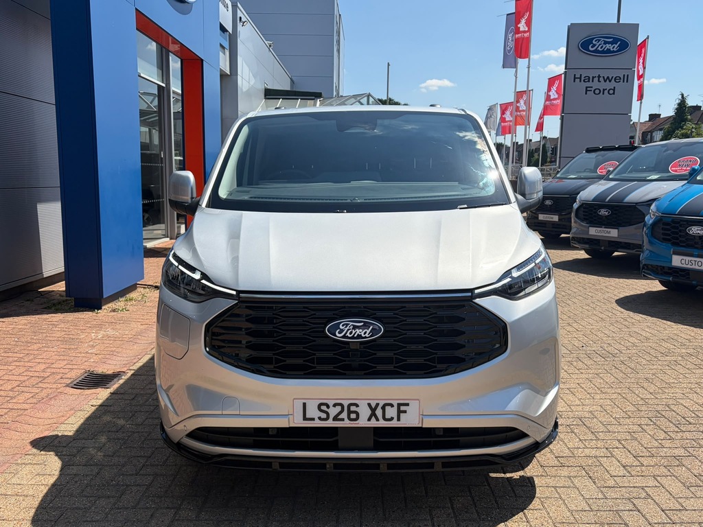 Ford Transit Custom 2.5 320 Duratec 11.8Kwh Limited Crew Van Petro Silver #4