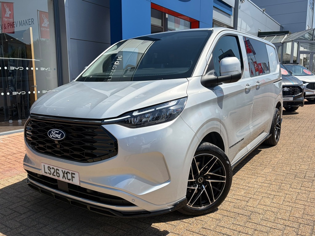 Ford Transit Custom 2.5 320 Duratec 11.8Kwh Limited Crew Van Petro Silver #5