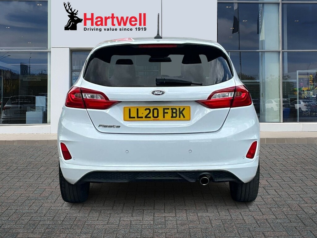 Ford Fiesta 1.0T Ecoboost St-line Edition Hatchback White #4