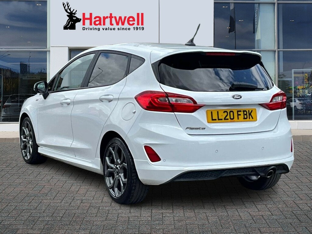 Ford Fiesta 1.0T Ecoboost St-line Edition Hatchback White #5