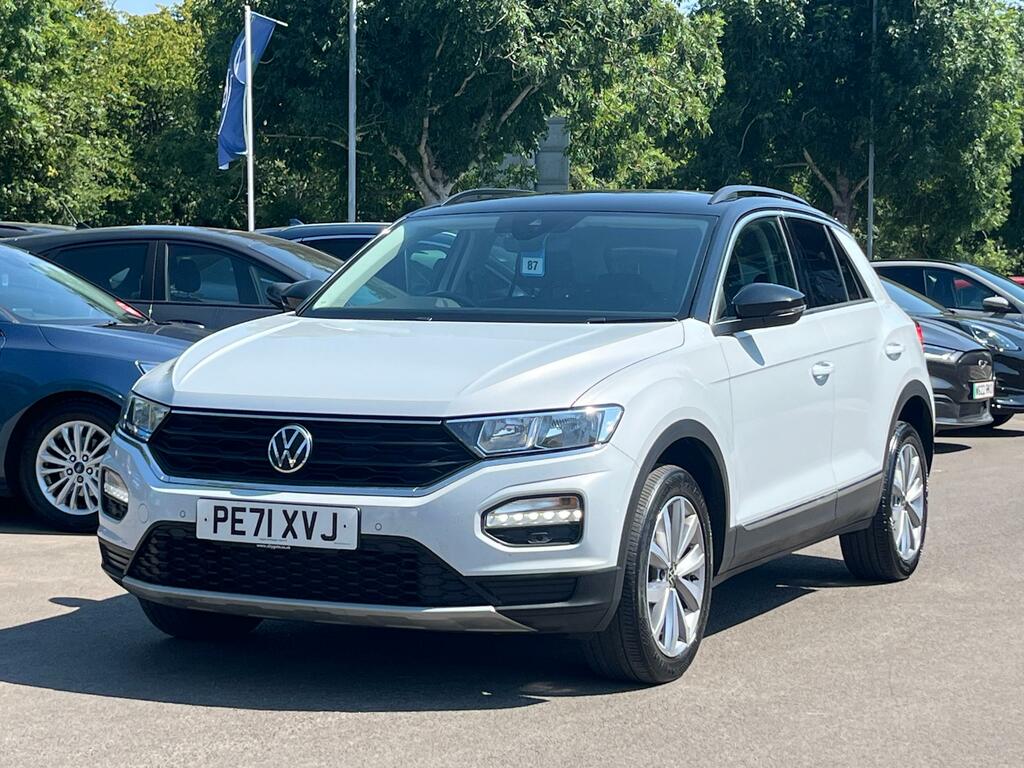 Volkswagen T-Roc 1.0 Tsi Design Suv Euro 6 Ss White #4