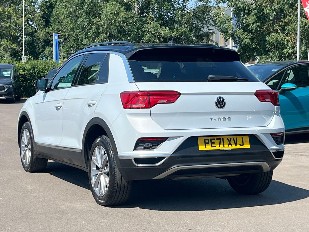 Volkswagen T-Roc 1.0 Tsi Design Suv Euro 6 Ss White #3