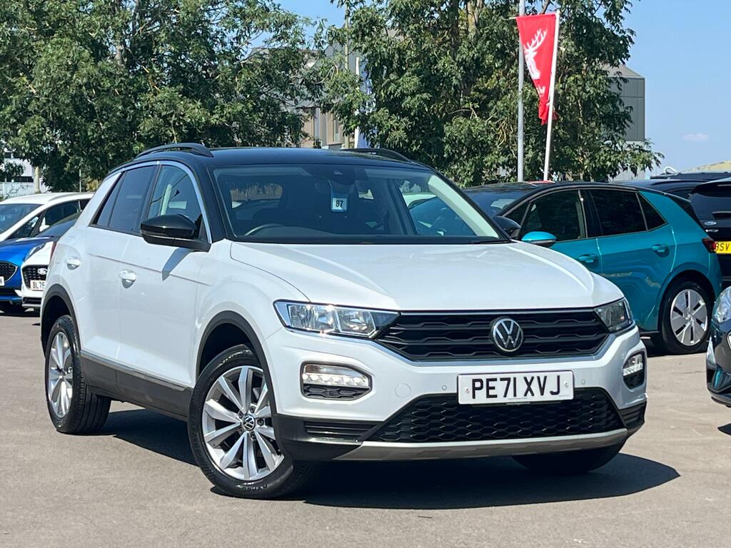 Volkswagen T-Roc 1.0 Tsi Design Suv Euro 6 Ss White