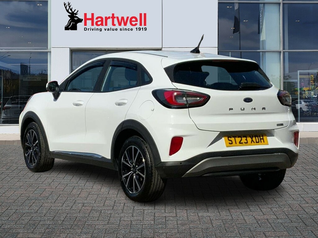 Ford Puma 1.0T Ecoboost Mhev Titanium Suv Hybrid ST23XDH White #5