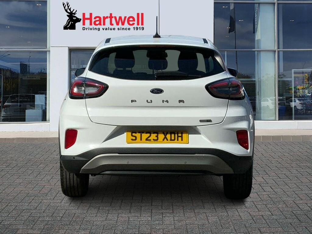 Ford Puma 1.0T Ecoboost Mhev Titanium Suv Hybrid ST23XDH White #4