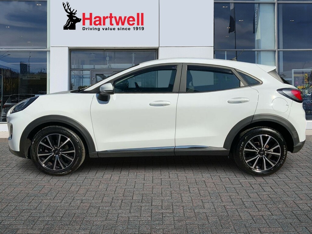 Ford Puma 1.0T Ecoboost Mhev Titanium Suv Hybrid ST23XDH White #6