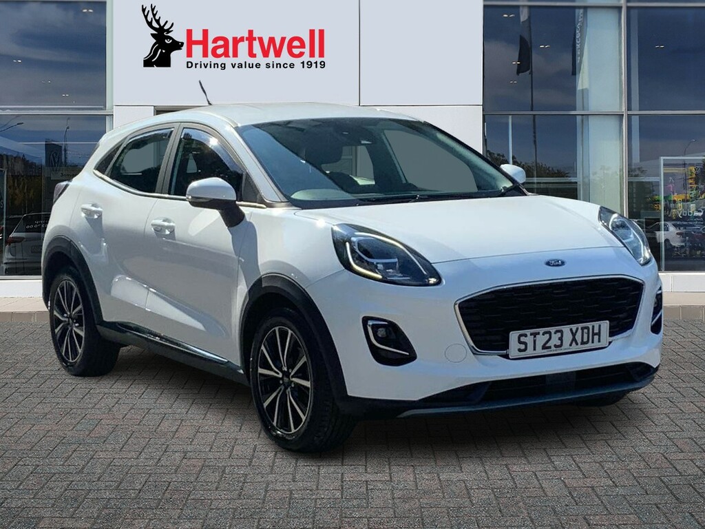 Ford Puma 1.0T Ecoboost Mhev Titanium Suv Hybrid White