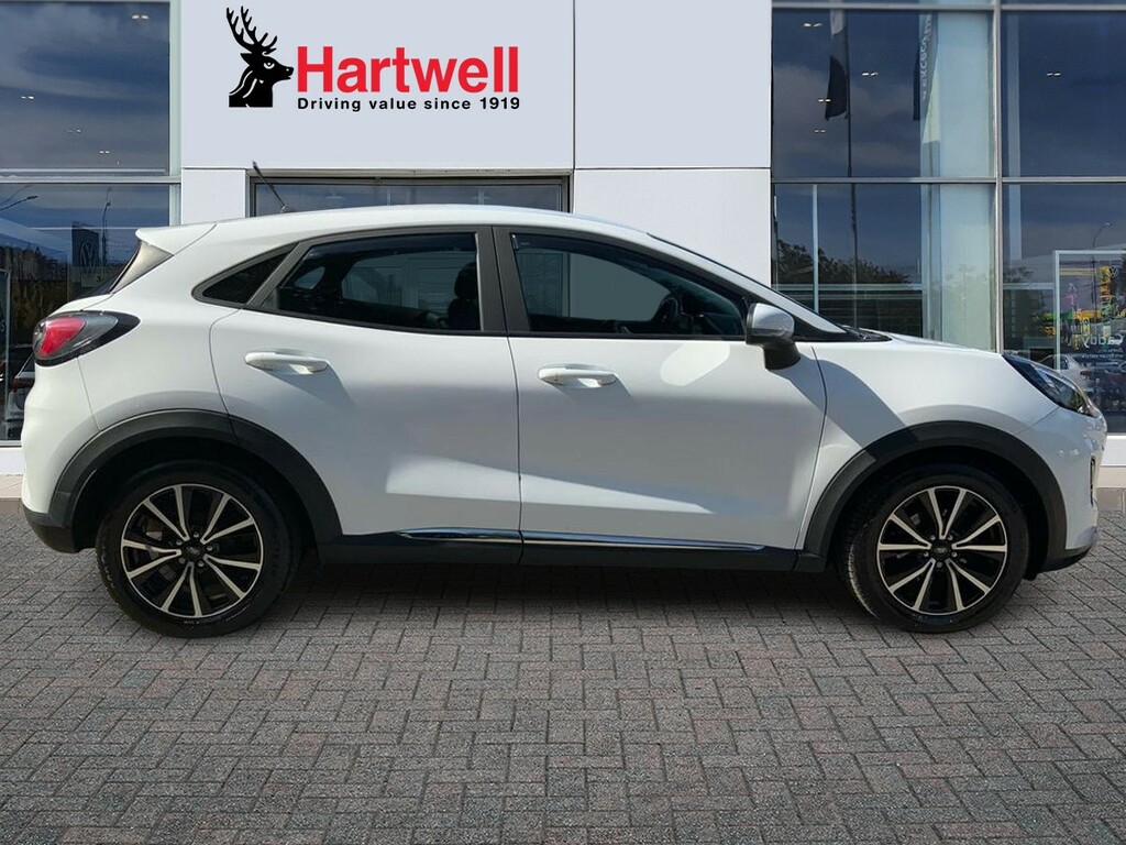 Ford Puma 1.0T Ecoboost Mhev Titanium Suv Hybrid ST23XDH White #2