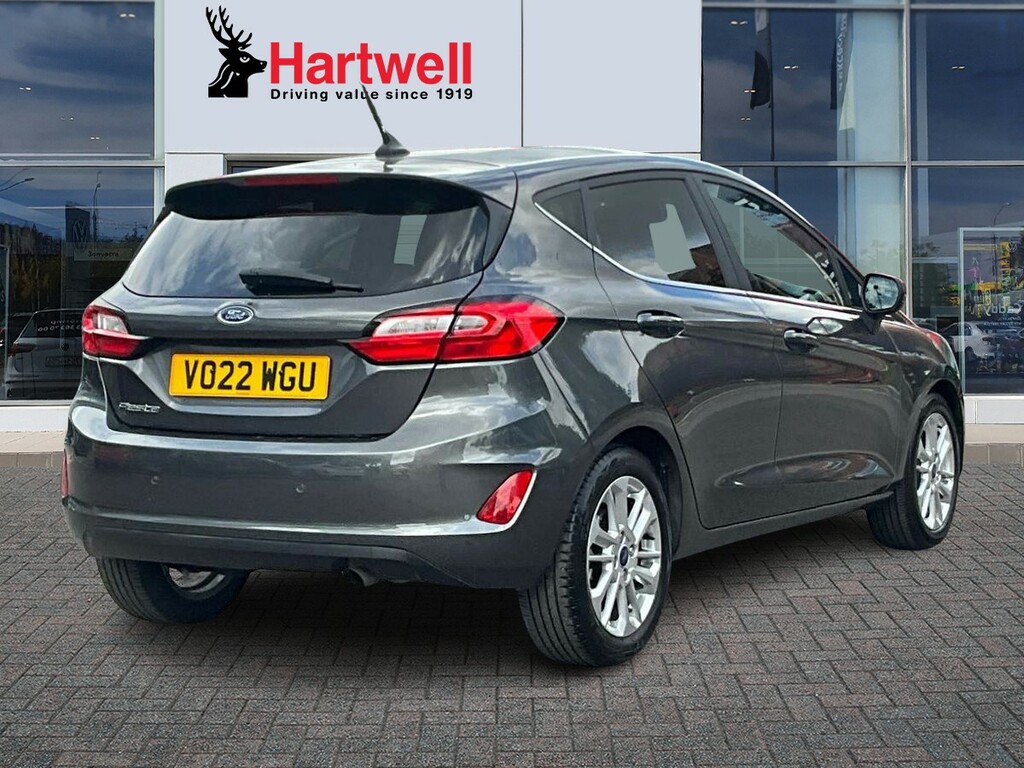 Ford Fiesta 1.0 Ecoboost Hybrid Mhev 125 St-line X Edition Blue #3