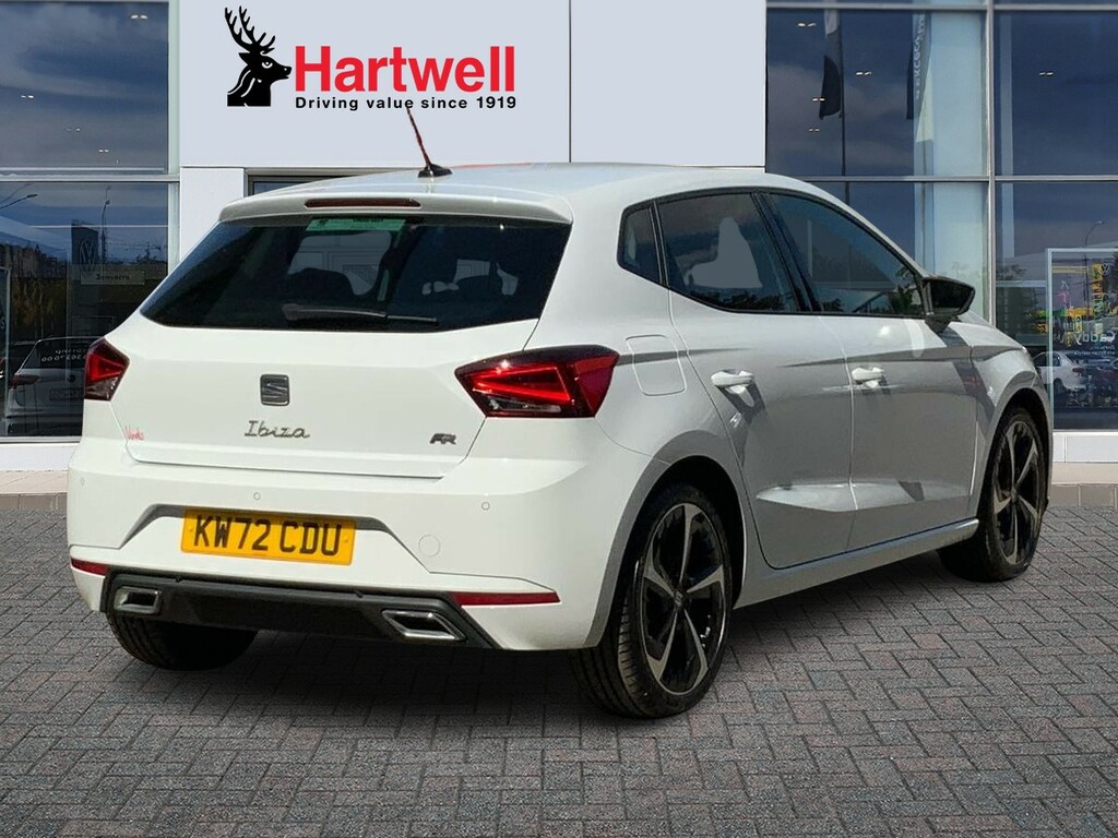 Seat Ibiza 1.0 Tsi Fr Sport Hatchback Euro White #3