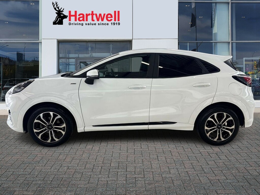 Ford Puma 1.0T Ecoboost Mhev St-line Suv Hybrid M FH24OER White #6