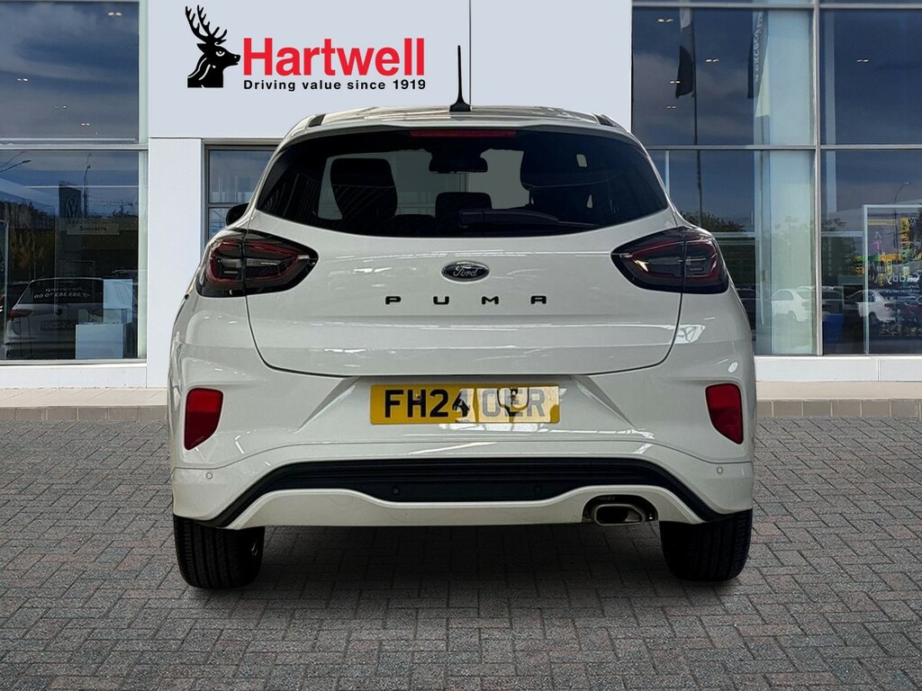 Ford Puma 1.0T Ecoboost Mhev St-line Suv Hybrid M FH24OER White #4