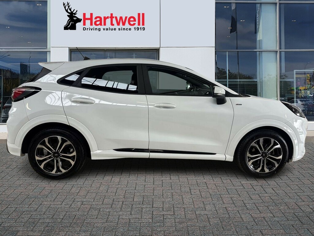 Ford Puma 1.0T Ecoboost Mhev St-line Suv Hybrid M FH24OER White #2