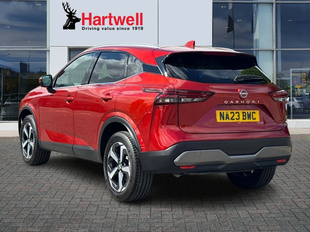 Nissan Qashqai 1.3 Dig-t Mhev N-connecta Suv Hybrid Ma Red #5
