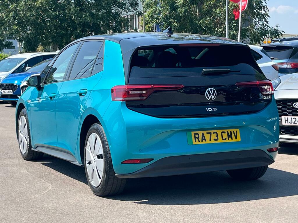 Volkswagen ID.3 Pro Performance 58Kwh Max Hatchback A Blue #3