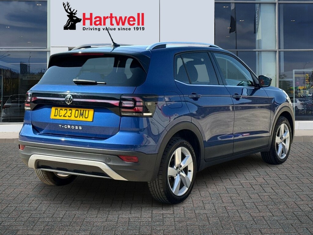 Volkswagen T-Cross 1.5 Tsi Evo Sel Suv Dsg Euro 6 Ss 1 Blue #3