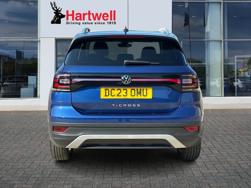 Volkswagen T-Cross 1.5 Tsi Evo Sel Suv Dsg Euro 6 Ss 1 Blue #4