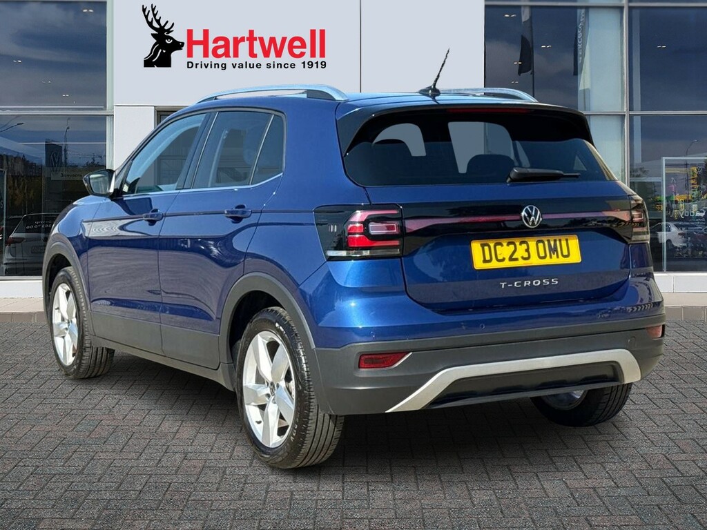 Volkswagen T-Cross 1.5 Tsi Evo Sel Suv Dsg Euro 6 Ss 1 Blue #5