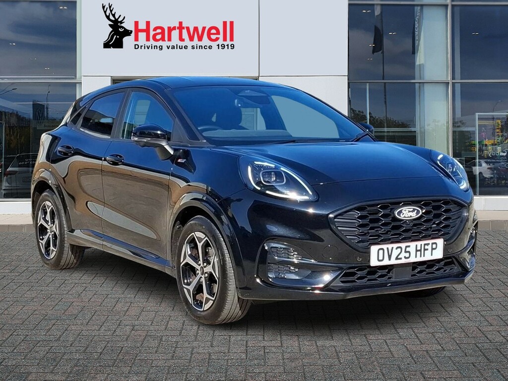 Ford Puma 1.0T Ecoboost Mhev St-line Suv Hybrid M Black