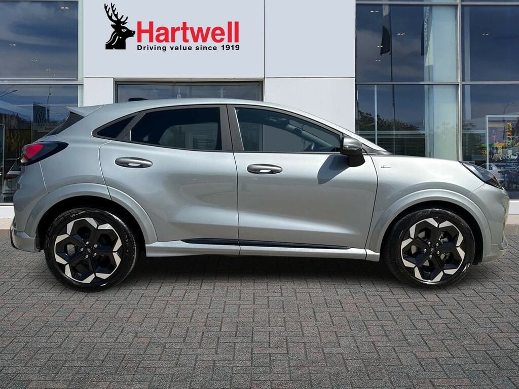 Ford Puma 1.0T Ecoboost Mhev St-line X Suv Hybrid Silver #2