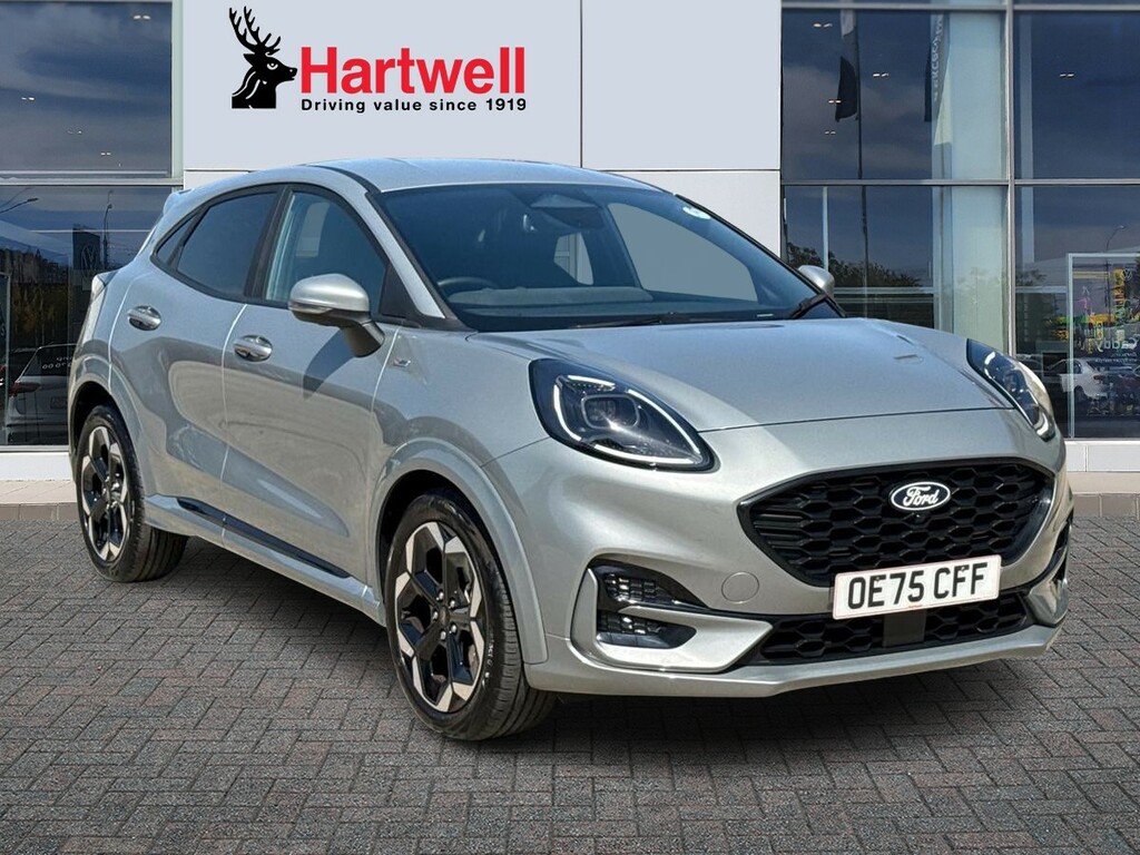 Ford Puma 1.0T Ecoboost Mhev St-line X Suv Hybrid Silver