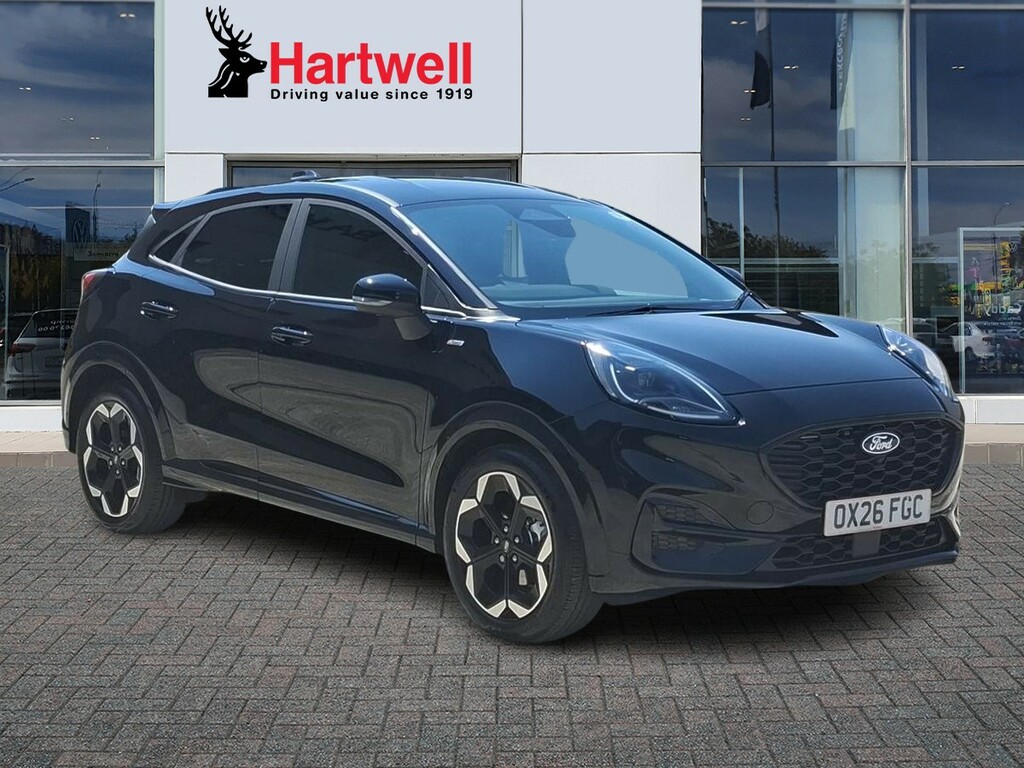 Ford Puma 1.0T Ecoboost Mhev St-line X Suv Hybrid Black