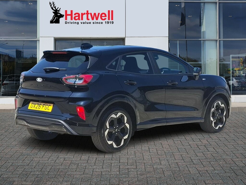 Ford Puma 1.0T Ecoboost Mhev St-line X Suv Hybrid Black #3