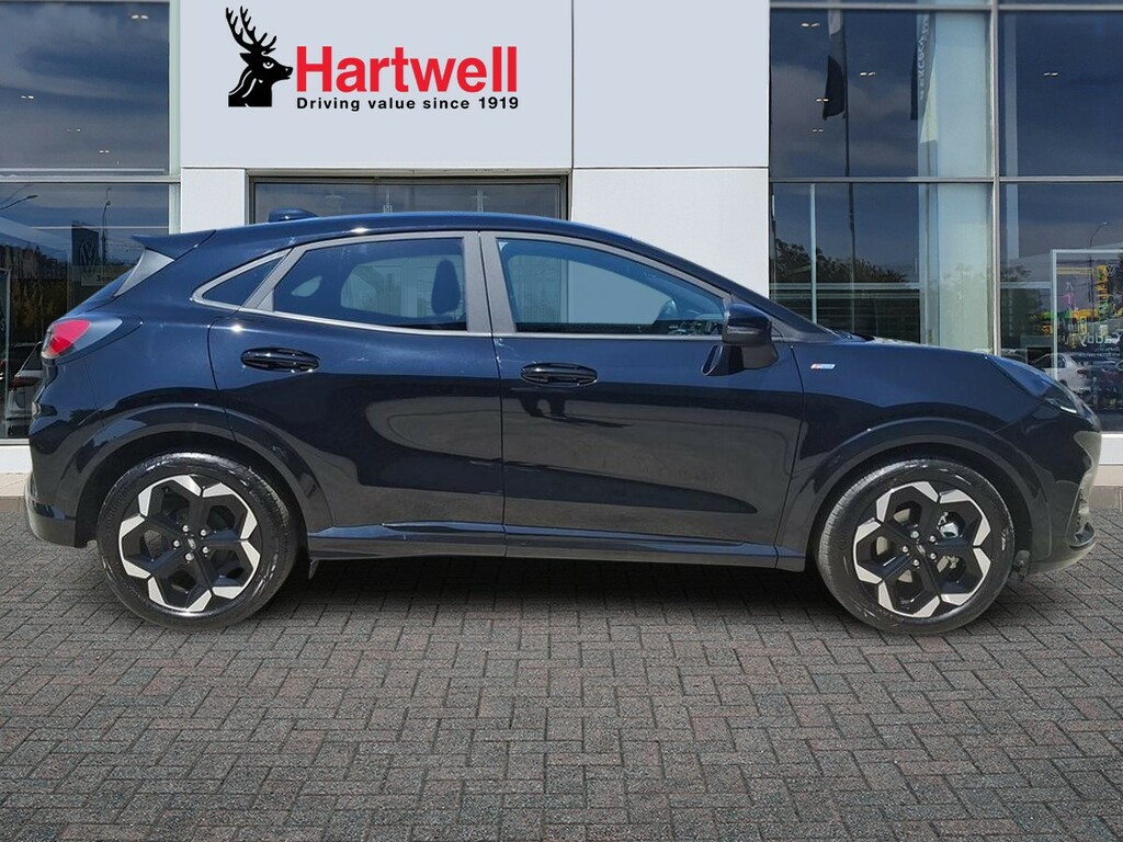 Ford Puma 1.0T Ecoboost Mhev St-line X Suv Hybrid Black #2