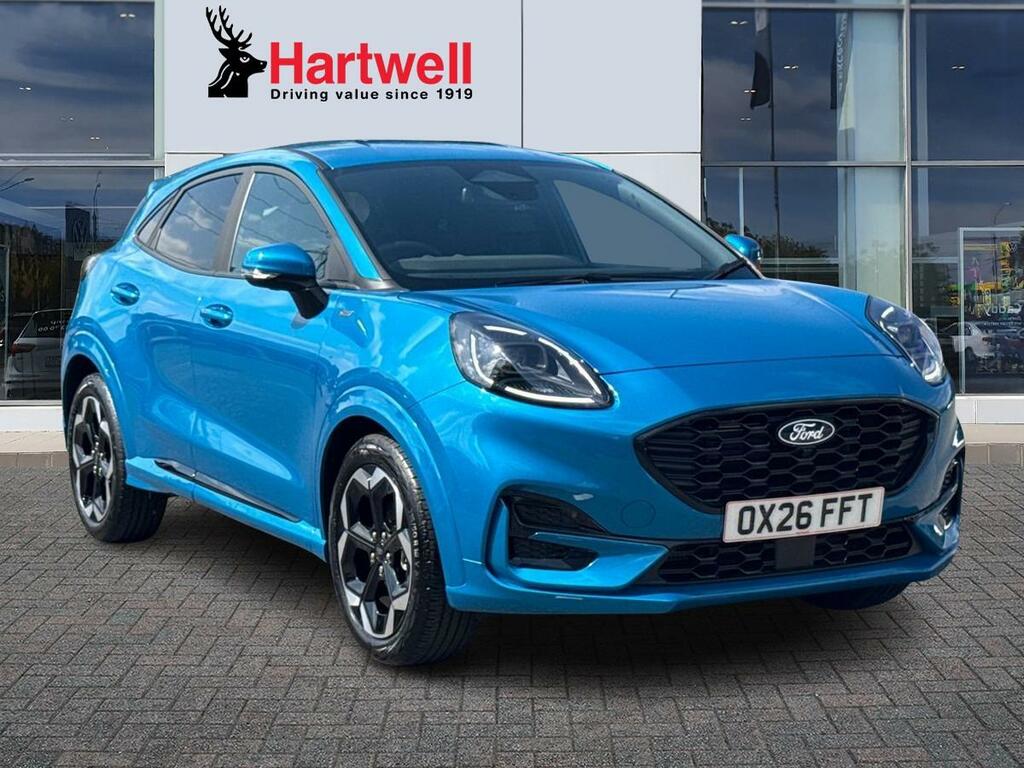 Ford Puma 1.0T Ecoboost Mhev St-line X Suv Hybrid Blue