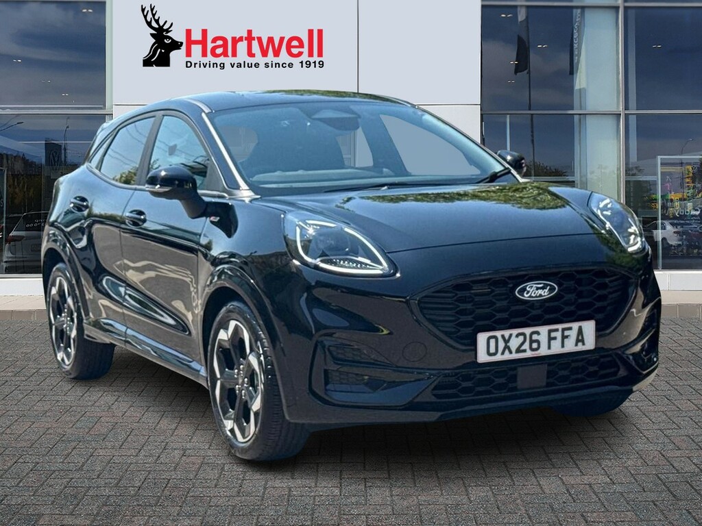 Ford Puma 1.0T Ecoboost Mhev St-line X Suv Hybrid Black