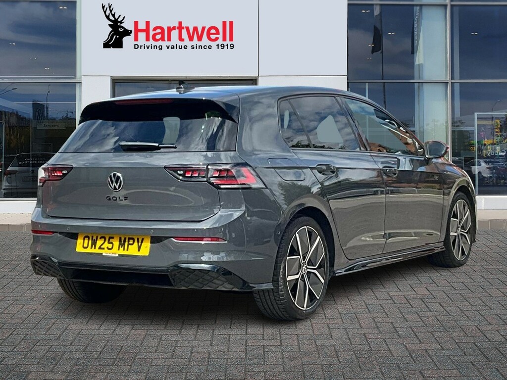 Volkswagen Golf 1.5 Etsi Mhev Black Edition Hatchback H OW25MPV Grey #3