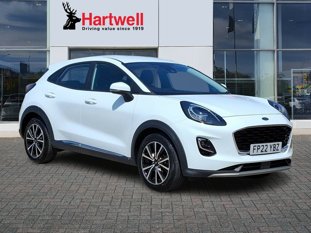 Ford Puma 1.0T Ecoboost Mhev Titanium Suv Hybrid White