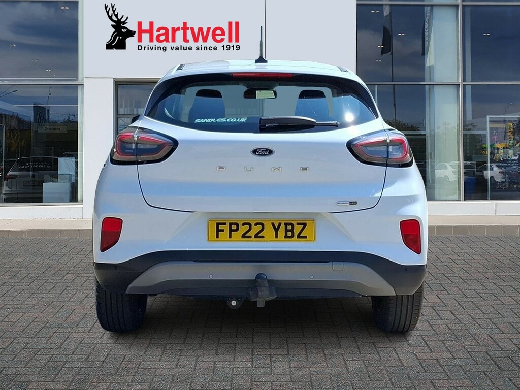 Ford Puma 1.0T Ecoboost Mhev Titanium Suv Hybrid White #4