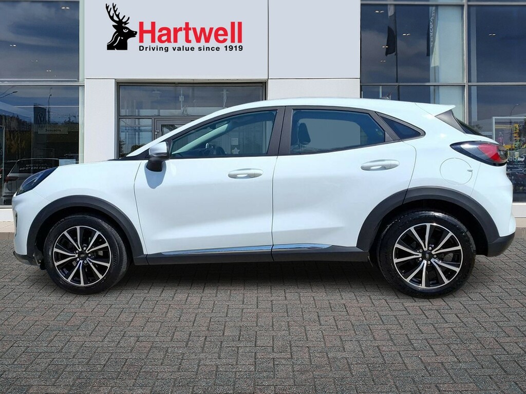 Ford Puma 1.0T Ecoboost Mhev Titanium Suv Hybrid White #6