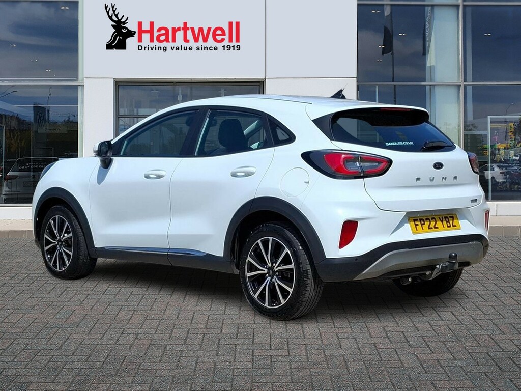 Ford Puma 1.0T Ecoboost Mhev Titanium Suv Hybrid White #5