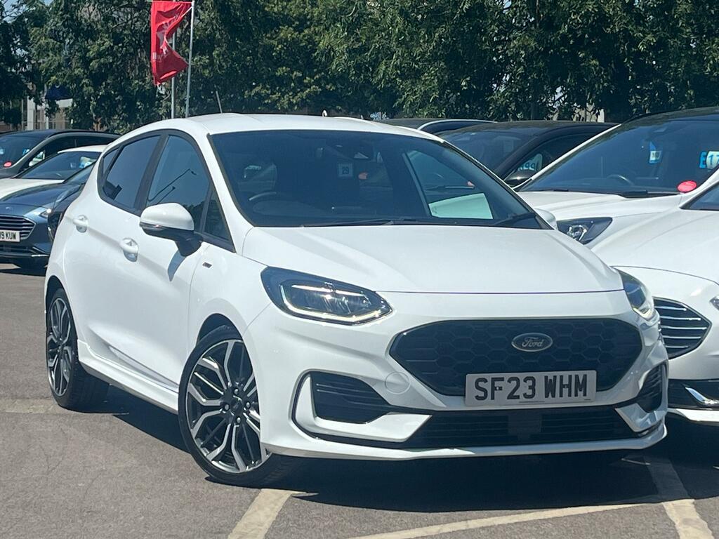 Ford Fiesta 1.0T Ecoboost St-line X Hatchback Manua White