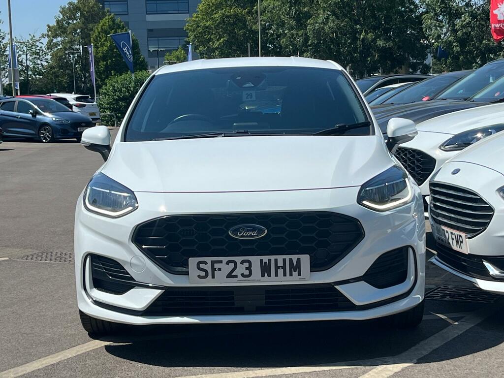 Ford Fiesta 1.0T Ecoboost St-line X Hatchback Manua SF23WHM White #6