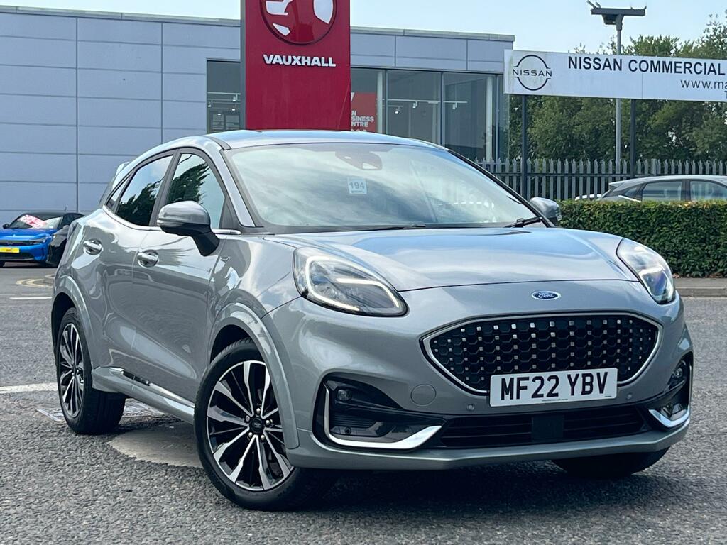 Ford Puma 1.0T Ecoboost Mhev St-line Vignale Suv Silver