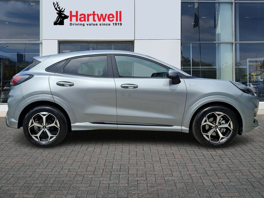 Ford Puma 1.0T Ecoboost Mhev St-line Suv Hybrid M Silver #2