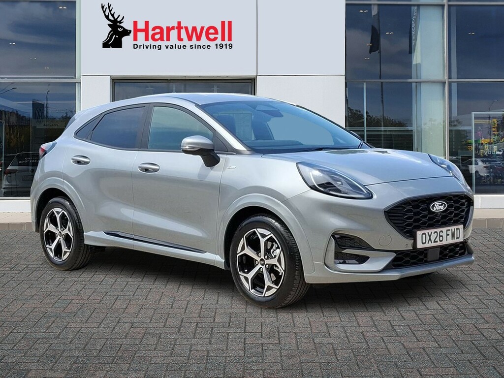 Ford Puma 1.0T Ecoboost Mhev St-line Suv Hybrid M Silver