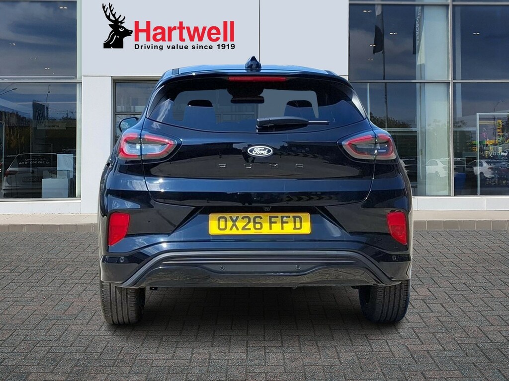 Ford Puma 1.0T Ecoboost Mhev St-line X Suv Hybrid Black #4