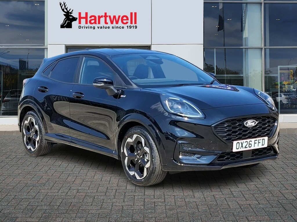 Ford Puma 1.0T Ecoboost Mhev St-line X Suv Hybrid Black