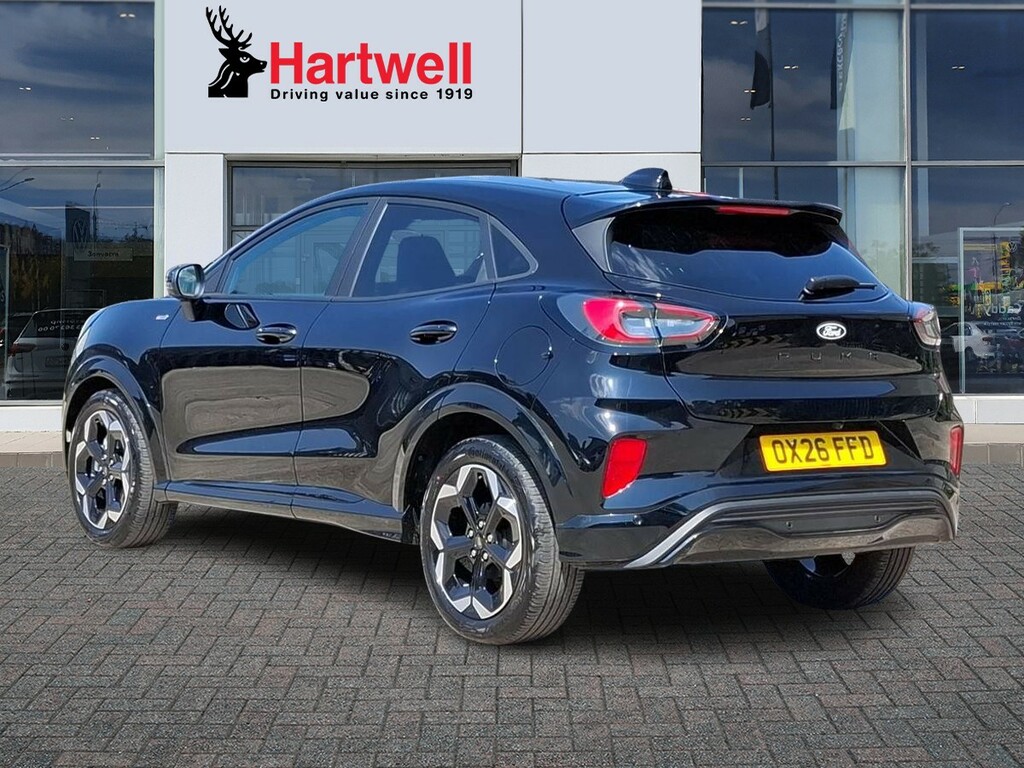 Ford Puma 1.0T Ecoboost Mhev St-line X Suv Hybrid Black #5