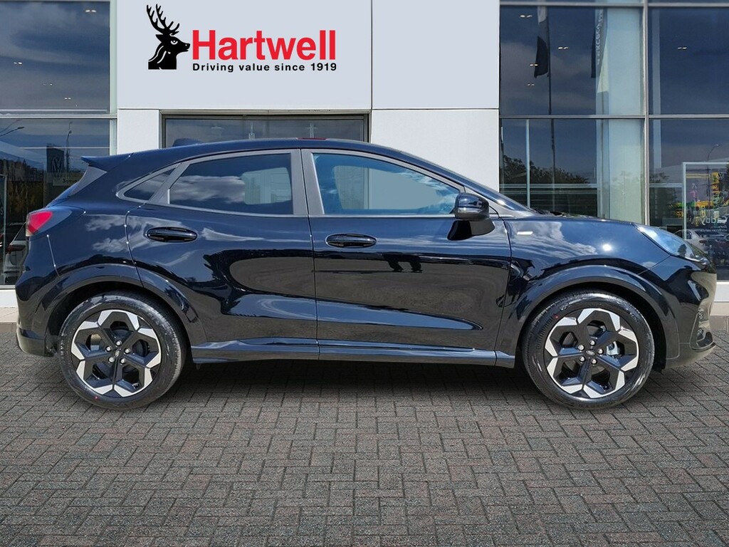 Ford Puma 1.0T Ecoboost Mhev St-line X Suv Hybrid Black #2