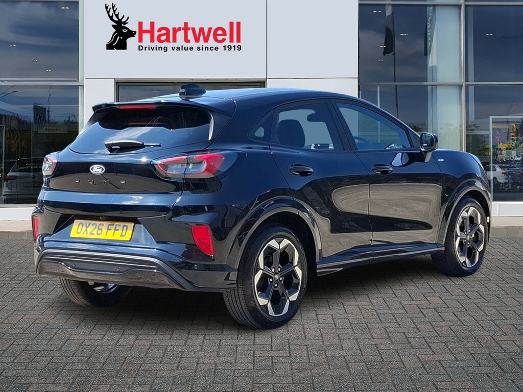 Ford Puma 1.0T Ecoboost Mhev St-line X Suv Hybrid Black #3