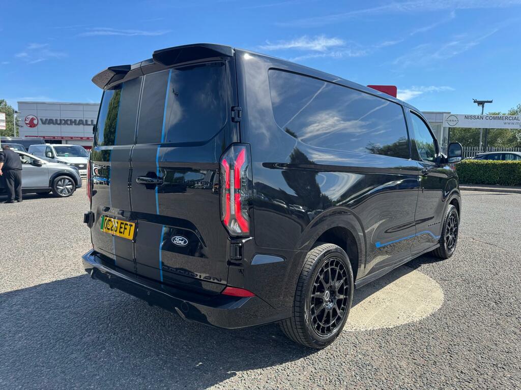 Ford Transit Custom 320 L1 H1 65Kwh Sport Obsidian Edition Au OE26EFT Black #6