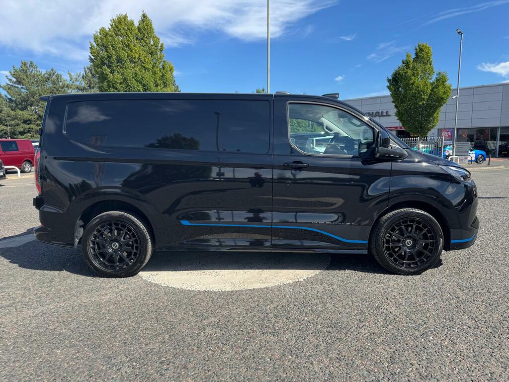 Ford Transit Custom 320 L1 H1 65Kwh Sport Obsidian Edition Au OE26EFT Black #4
