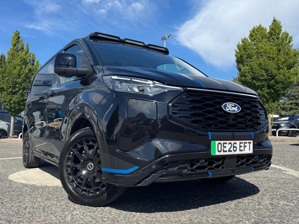 Ford Transit Custom 320 L1 H1 65Kwh Sport Obsidian Edition Au Black