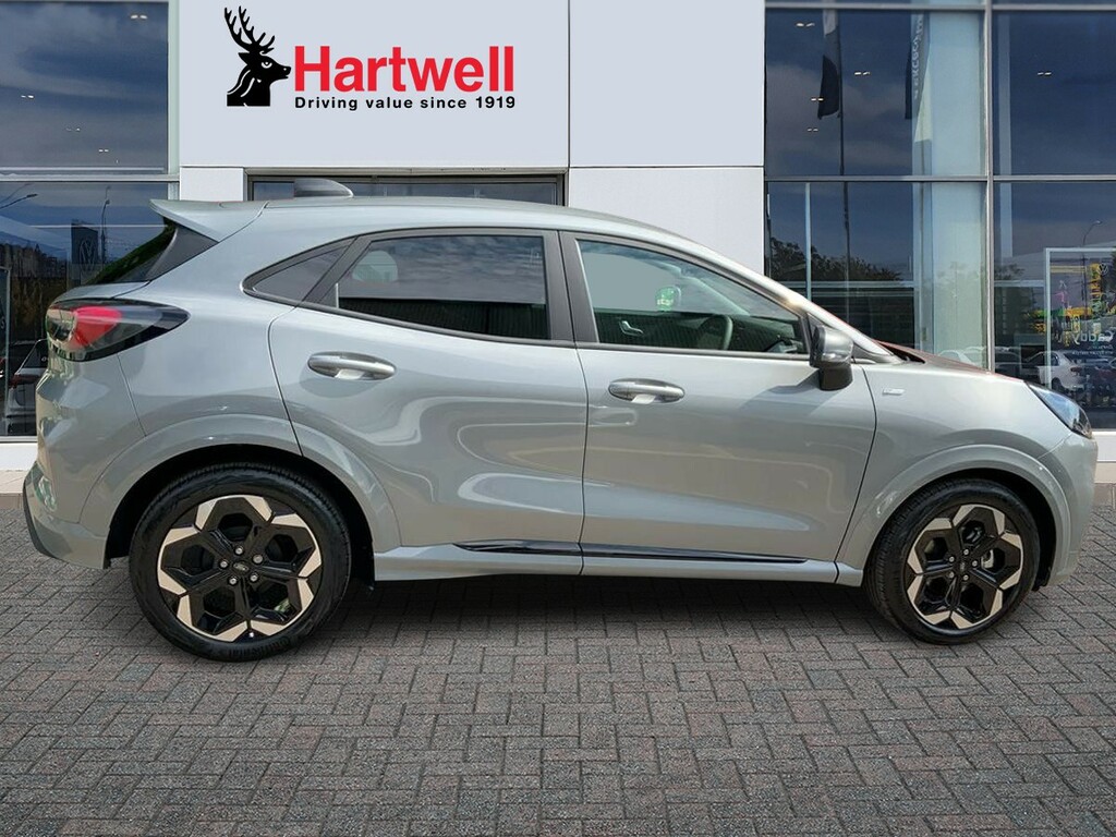 Ford Puma 1.0T Ecoboost Mhev St-line X Suv Hybrid Silver #2