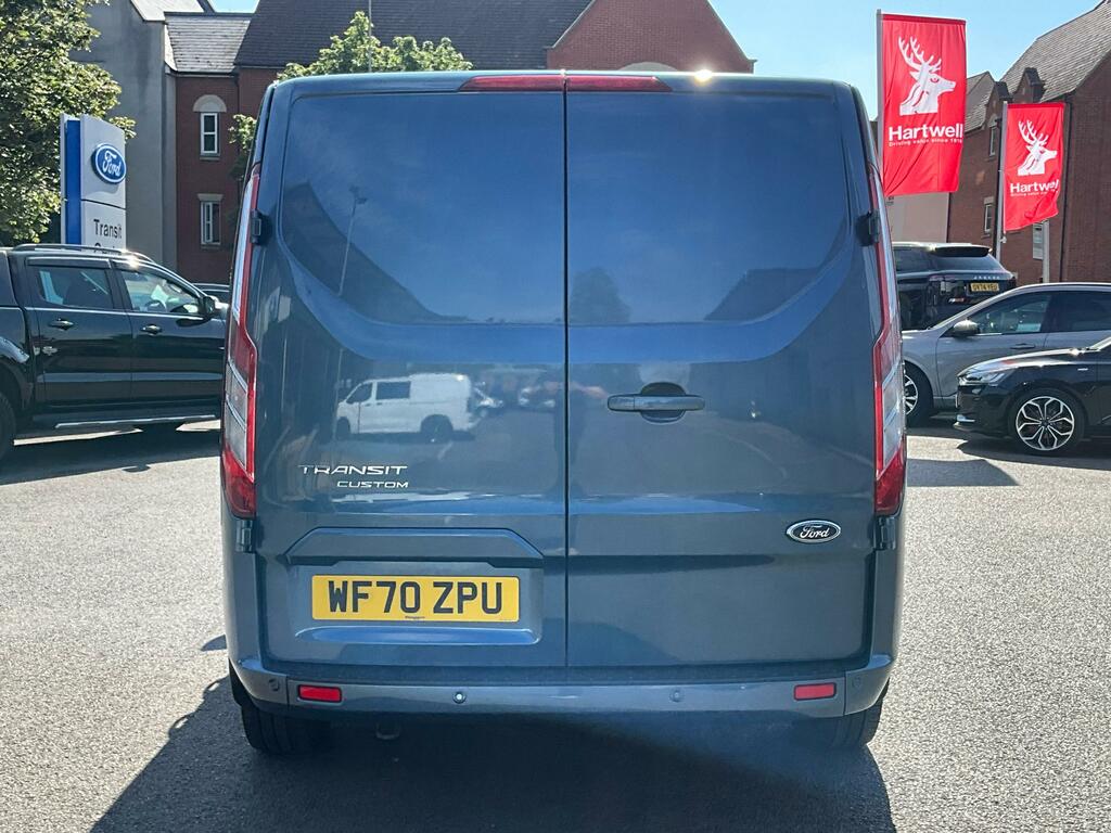 Ford Transit Custom 2.0 320 Ecoblue Limited Crew Van Double Cab Di WF70ZPU Blue #4